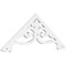 Ekena Millwork Pitch Finley Architectural Grade PVC Gable Pediment, 36"W x 13 1/2"H x 1"P (9/12) GPP036X014X100FIN - alternate 1